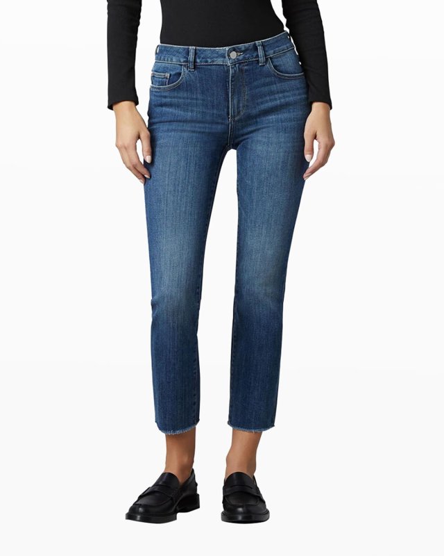 Mara Instasculpt Mid-Rise Ankle Straight Jeans
